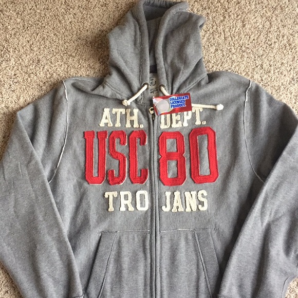 Collegiate Licensed Campus Crew Other - NWT USC Trojans full zip hoodie